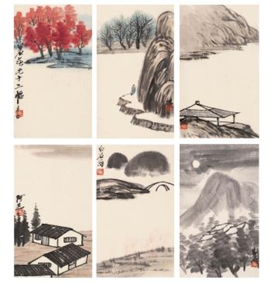 Landscape of Xinyou by Qi Baishi