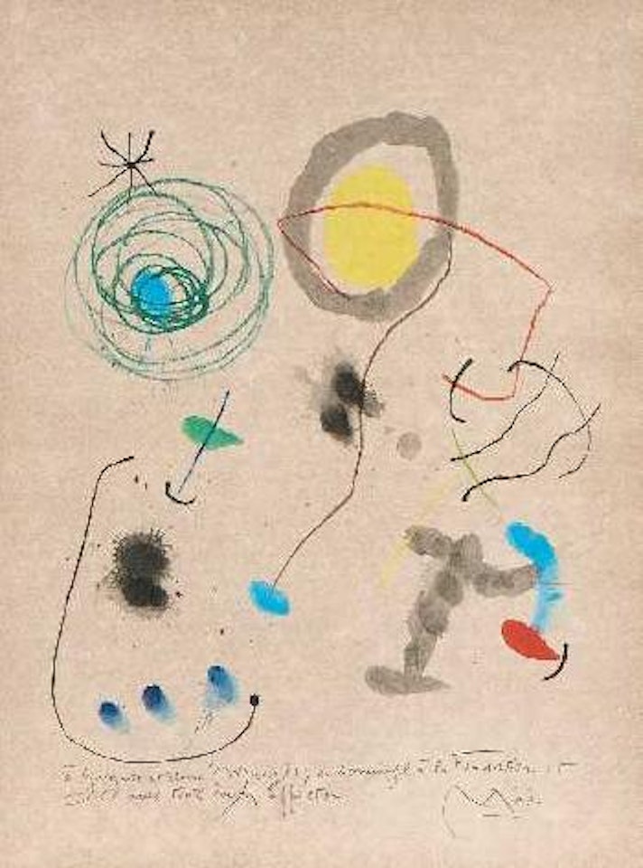 Ohne Titel by Joan Miró