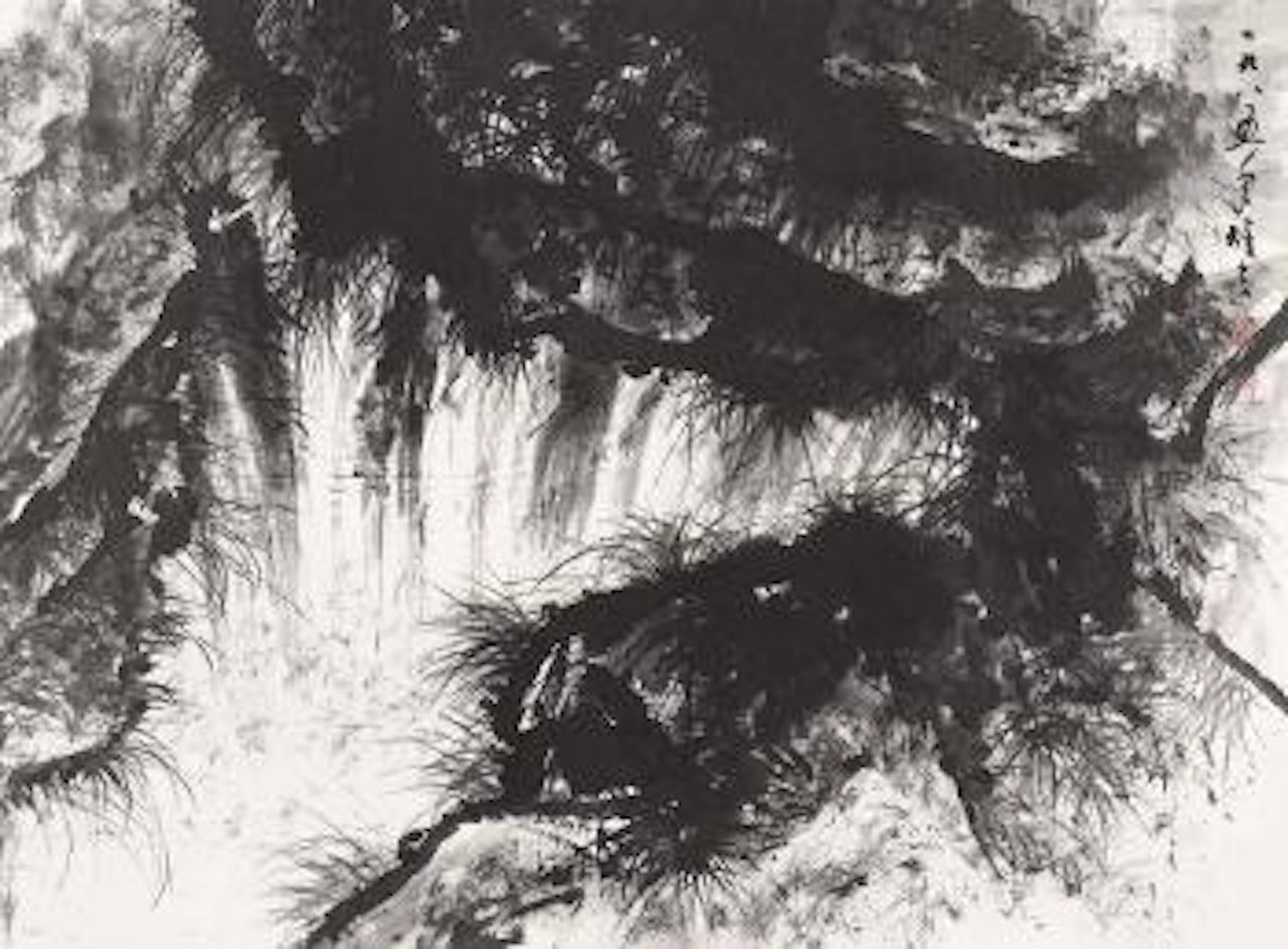 Waterfall by Li Xiongcai