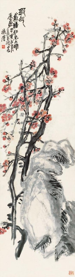 Flowers by Wu Changshuo