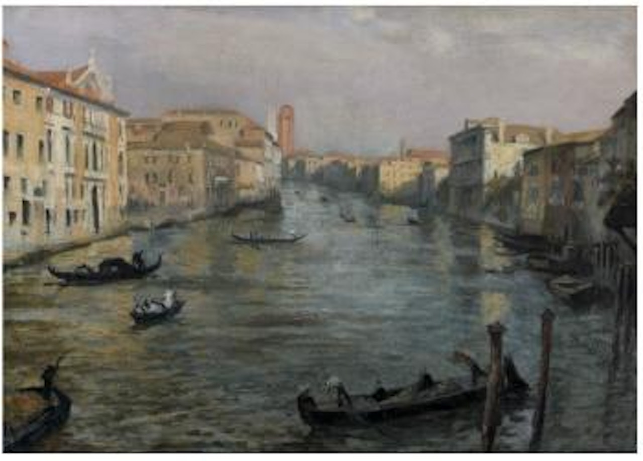 Le grand canal à Venise by Emile Bernard