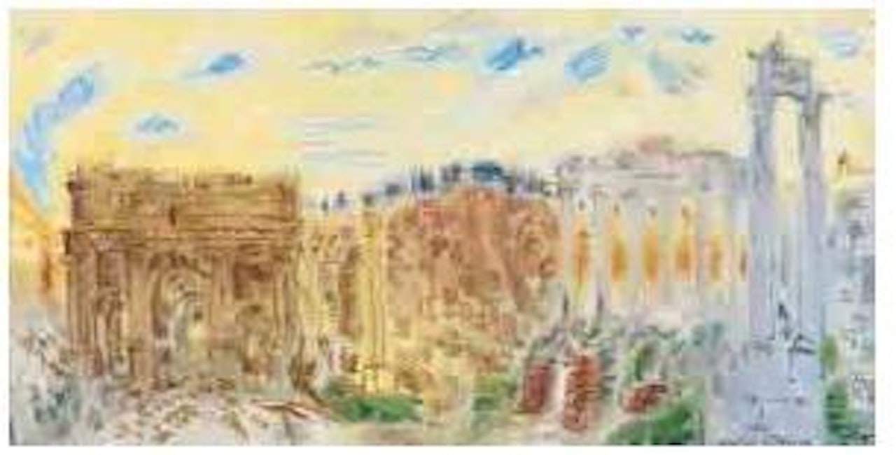 Vue de Rome (le forum) by André Masson