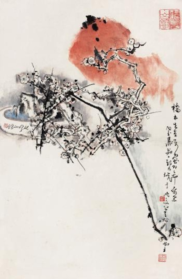 Plum in winter by Zheng Naiguang