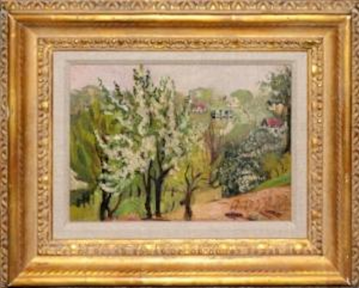 Spring trees, West Chester NY state by Hayley Lever