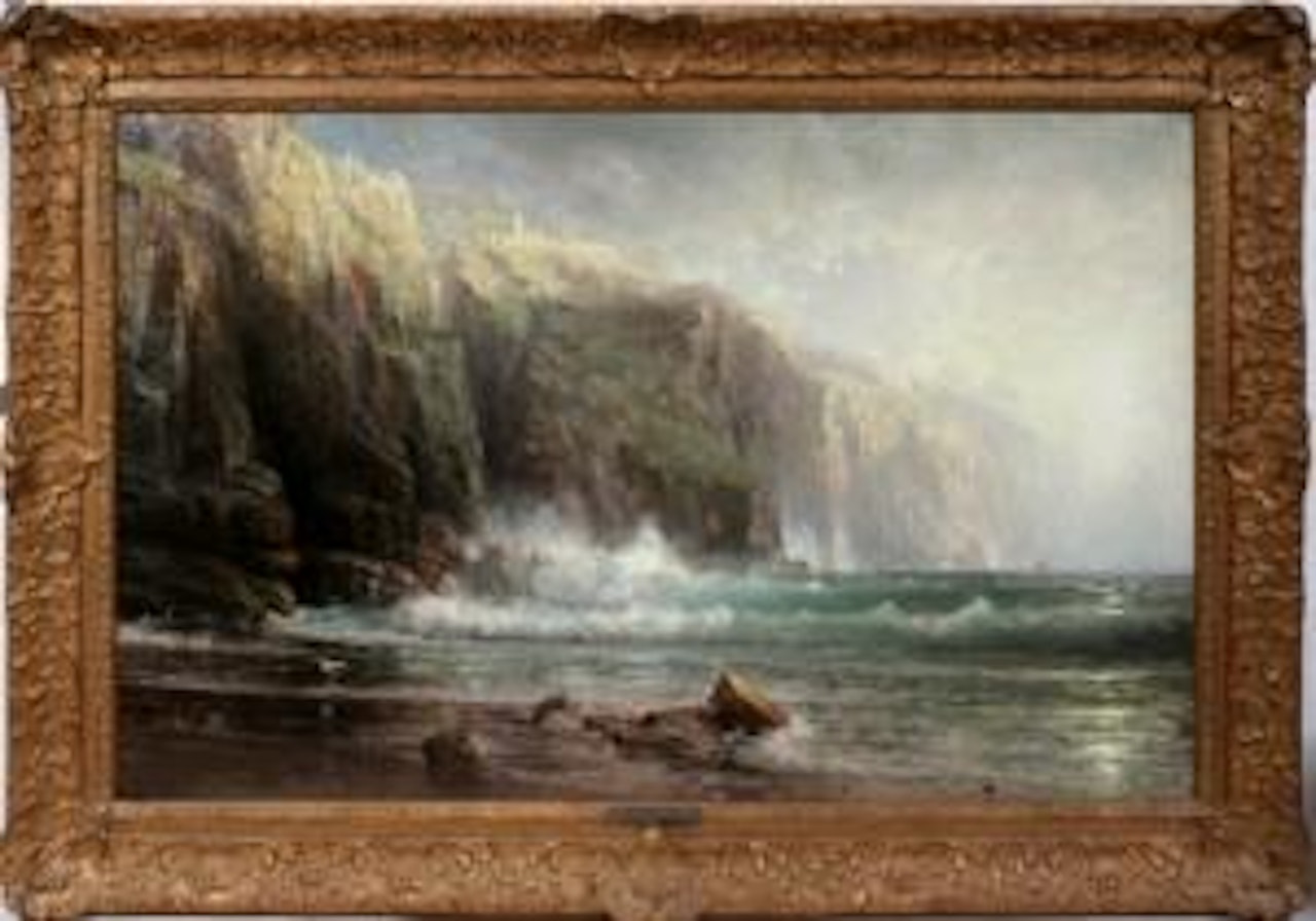 Cliffs of Cornwall by William Trost Richards
