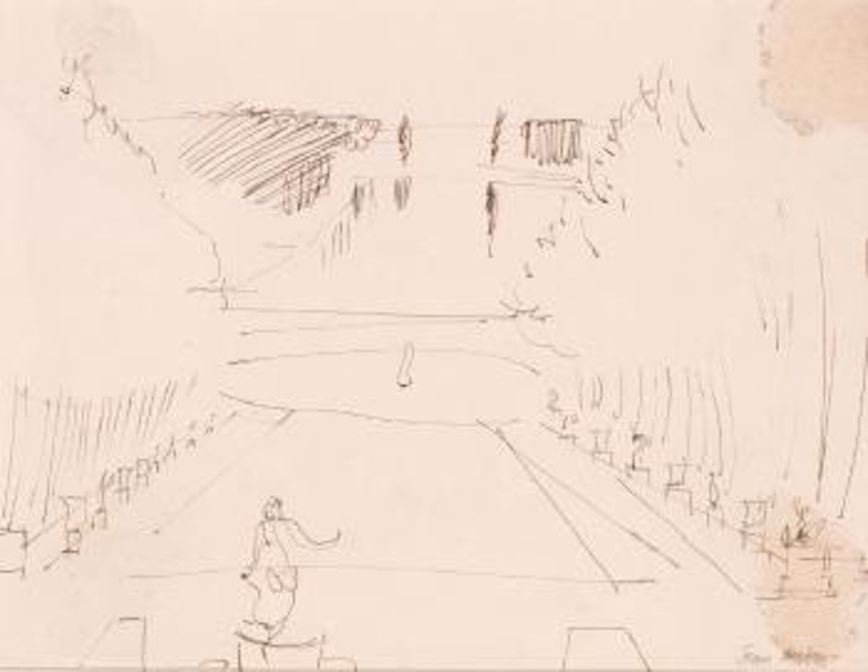 Springbrunnen by Jean Dufy