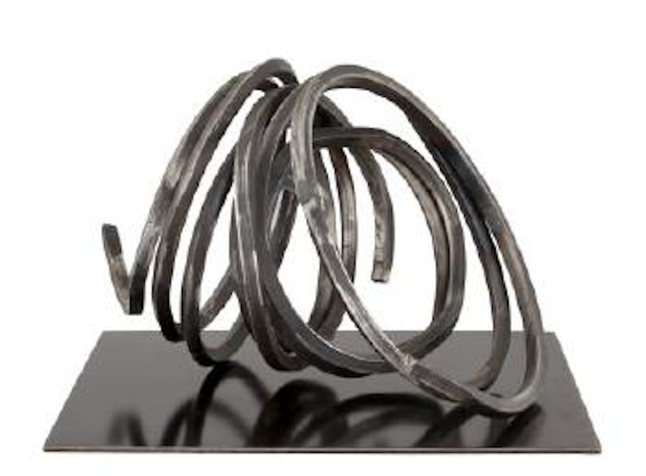 Two indeterminate lines by Bernar Venet