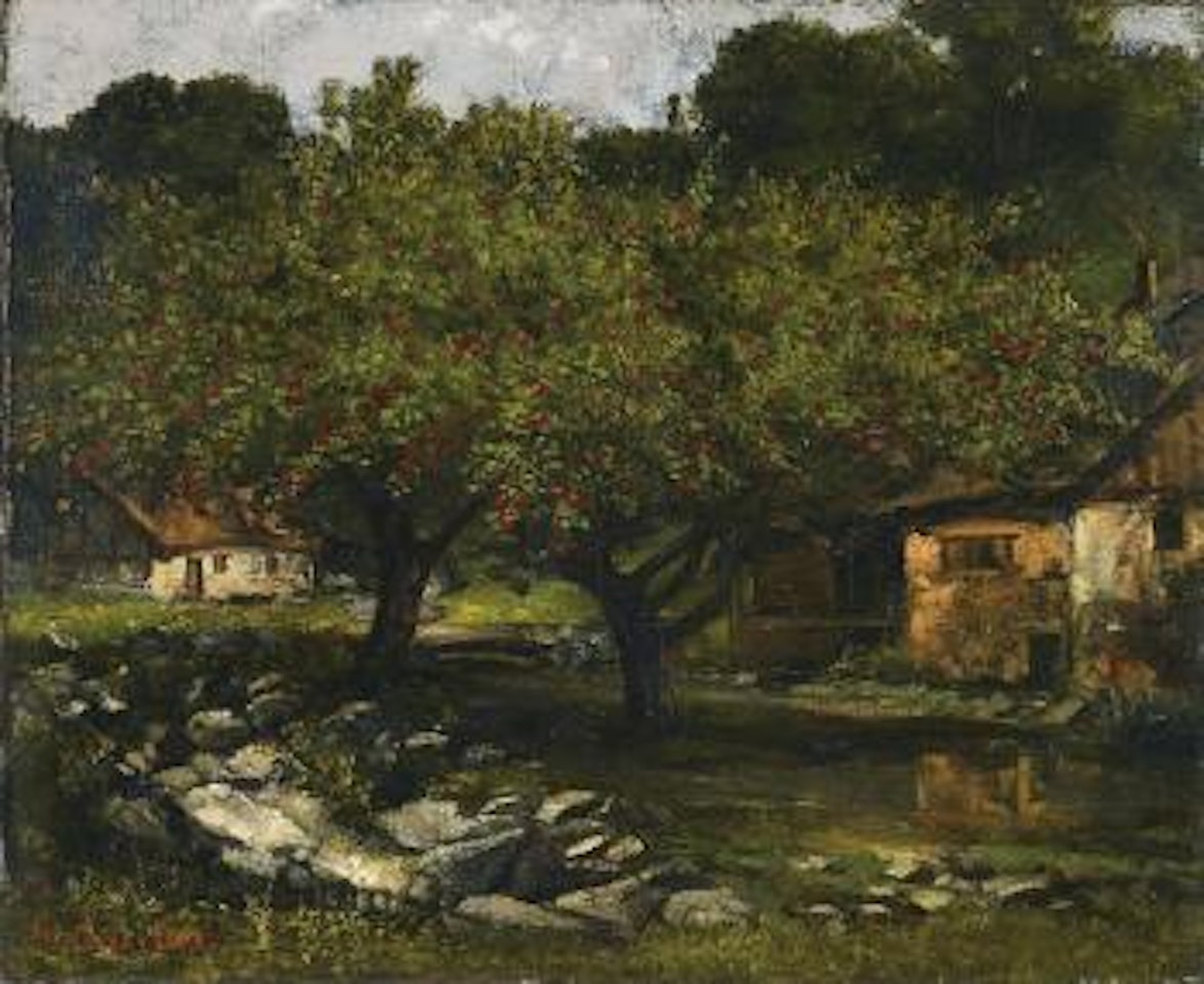 Apfelblüte by Gustave Courbet