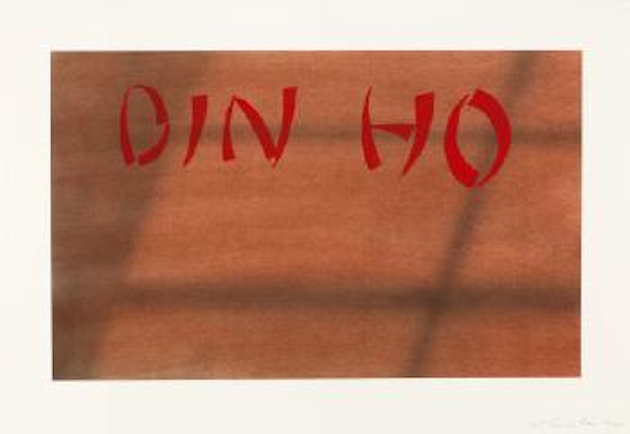 Din Ho by Ed Ruscha