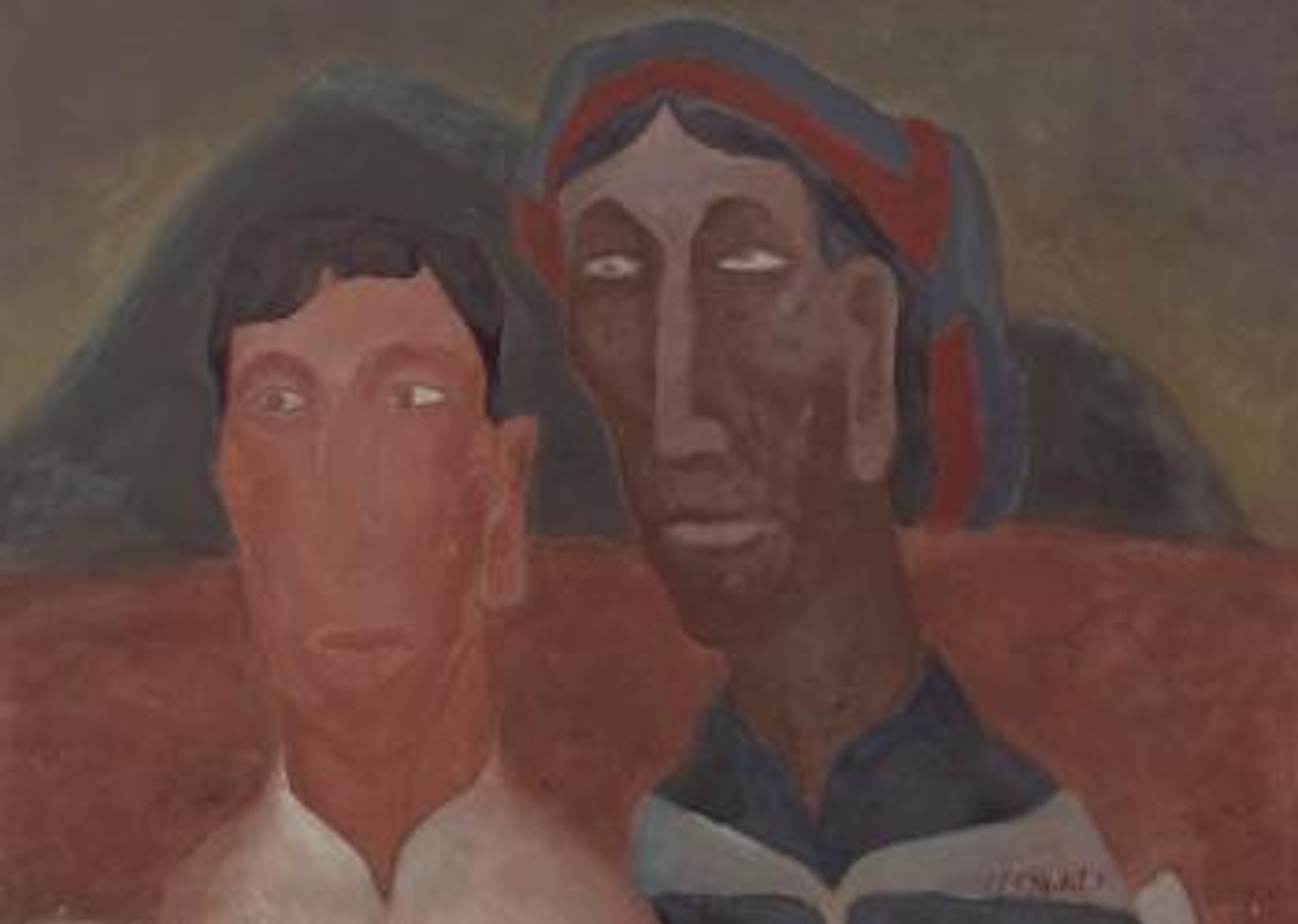 Mother and son no. 2 by Mao Xuhui