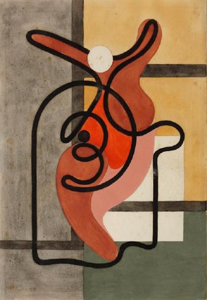 Composition by Auguste Herbin