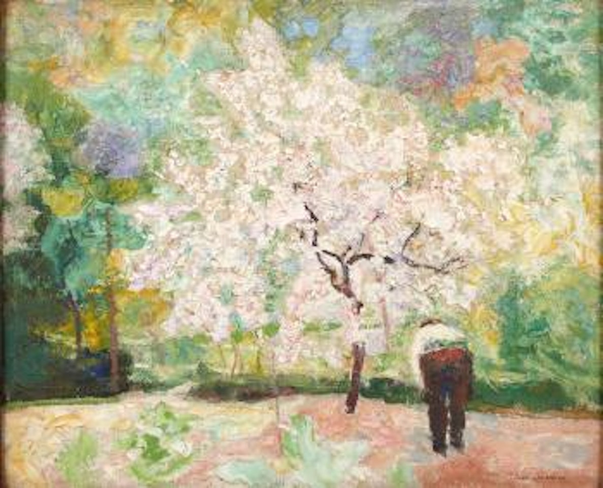 Printemps au jardin by Victor Charreton