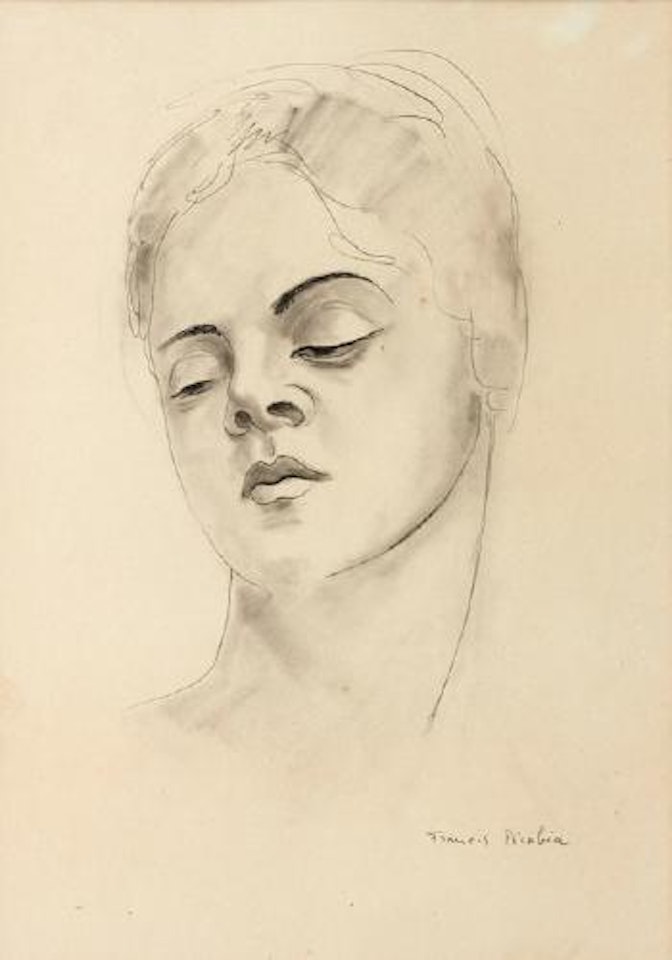 Femme au chignon by Francis Picabia