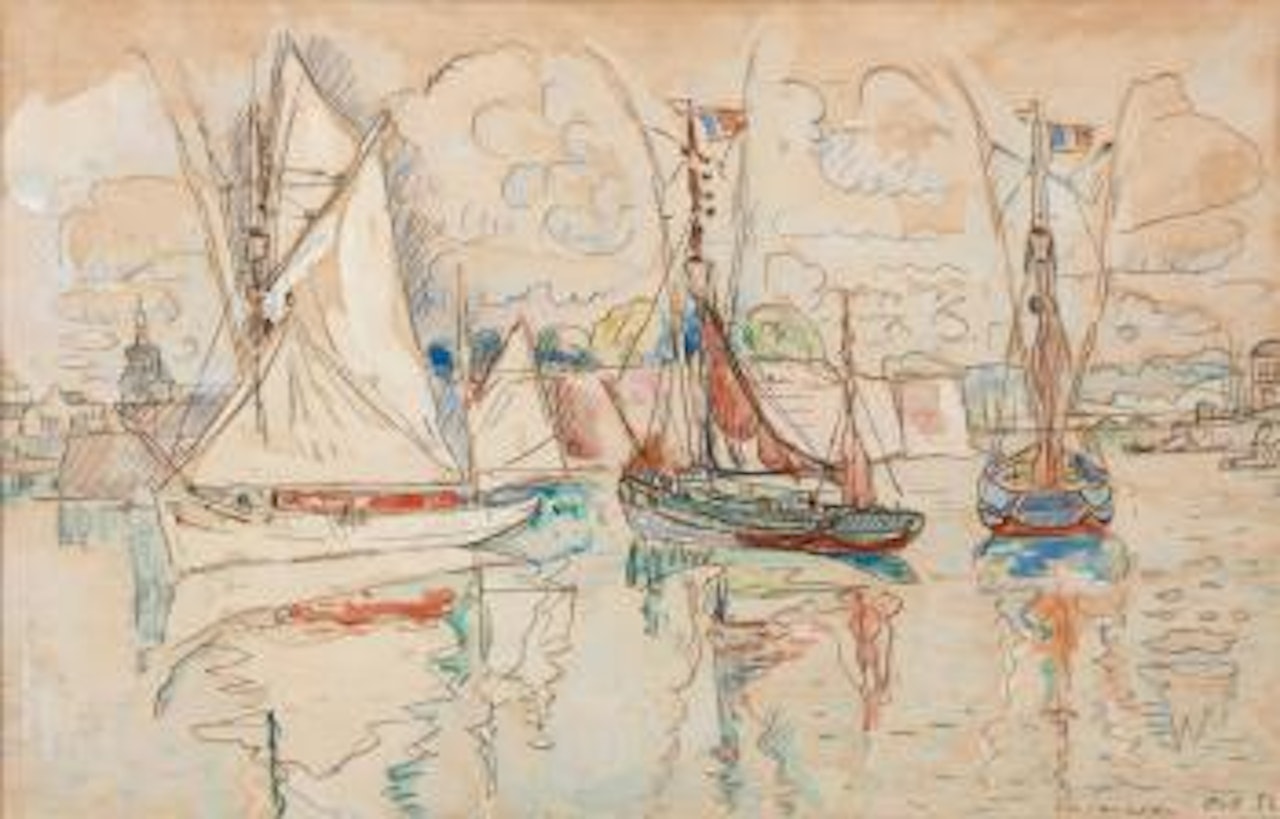 Concarneau by Paul Signac