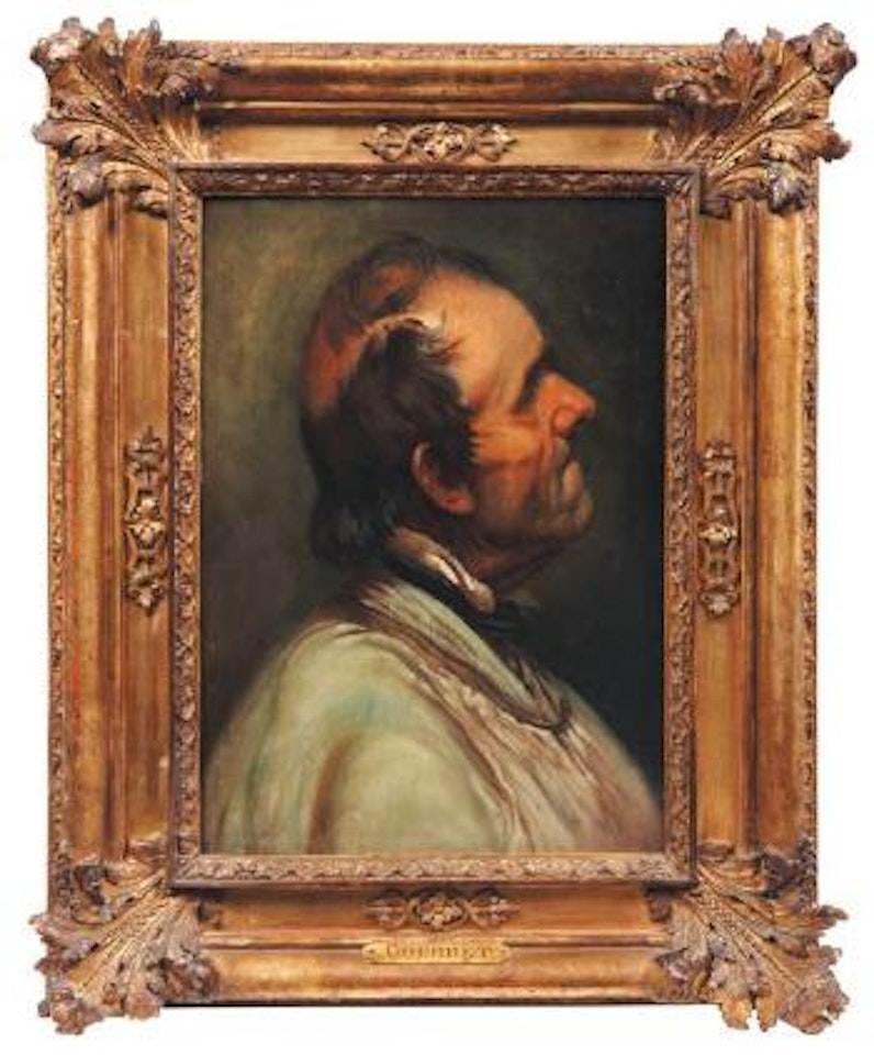 Portrait du curé Bonnet d'Ornans by Gustave Courbet