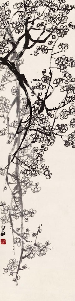 Plum blossoms by Qi Baishi