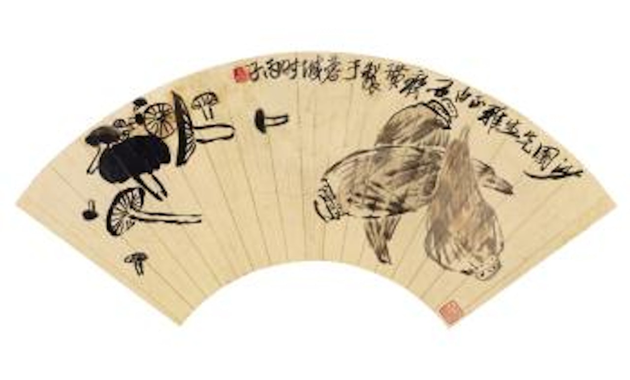 Early spring by Qi Baishi