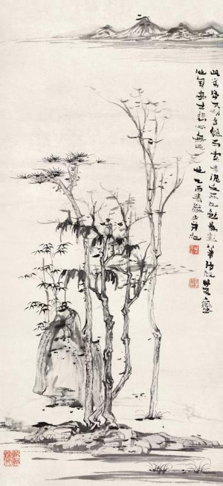 Dead wood by the river by Lu Yanshao