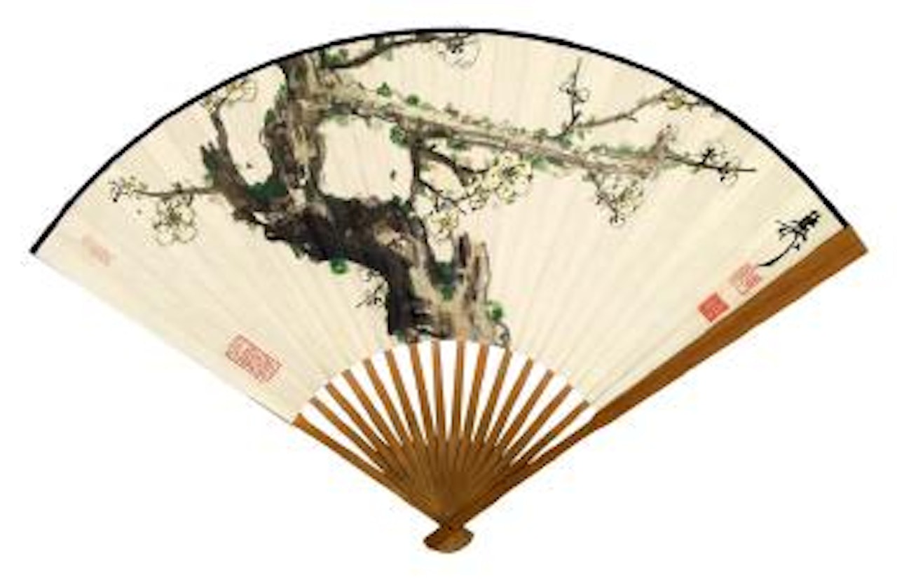 Plum blossoms by Chen Peiqiu by Xie Zhiliu