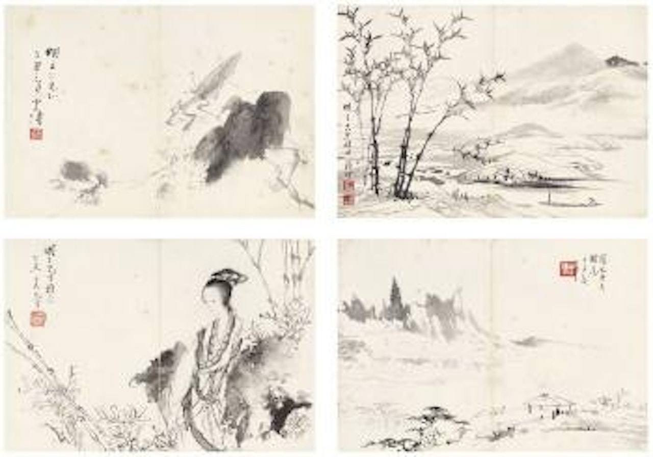 Sketches by Wang Xuetao
