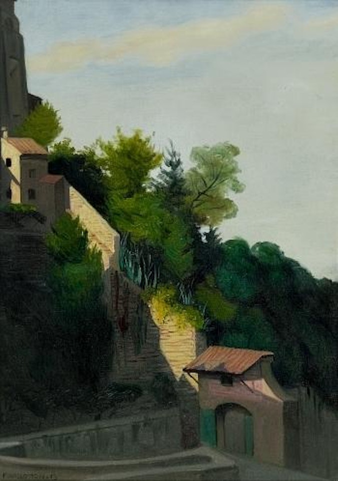 La porte du Bulagaio, Pérouse, Perugia by Félix Vallotton