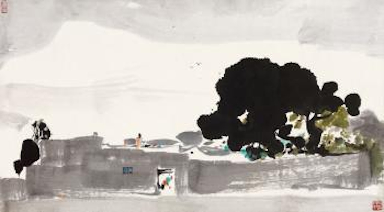 Landscape by Wu Guanzhong