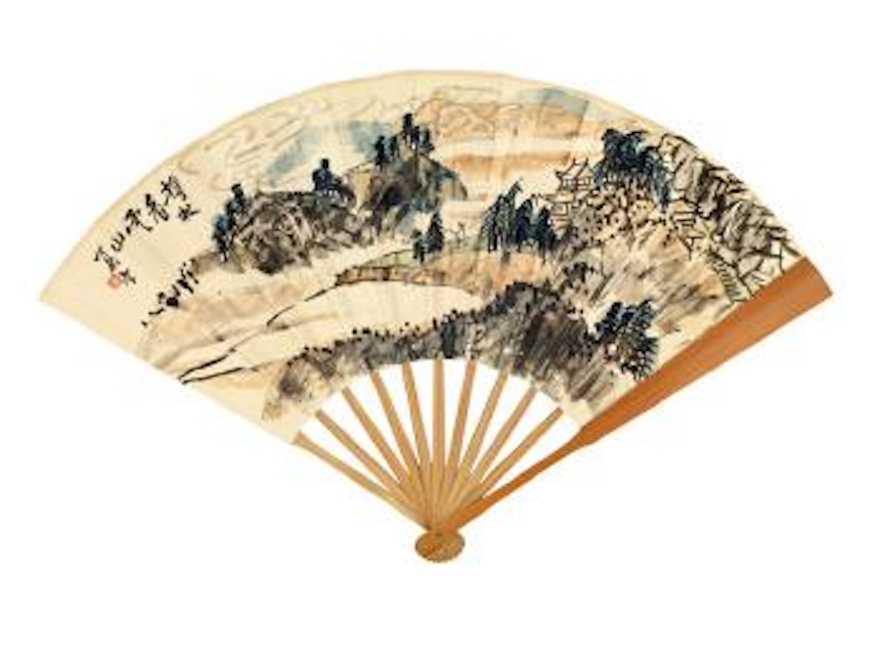 Painting and calligraphy by Wang Zhen