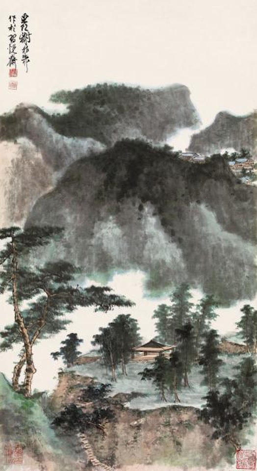 Summer mountains by Xie Zhiliu
