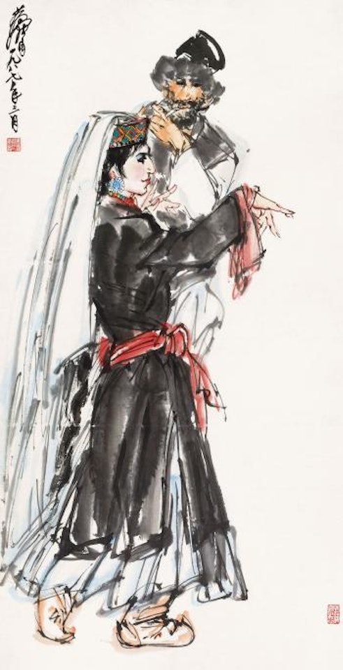 Dancing by Huang Zhou