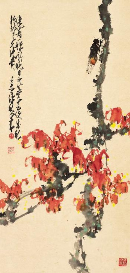 A cicada by Zhao Shao'ang