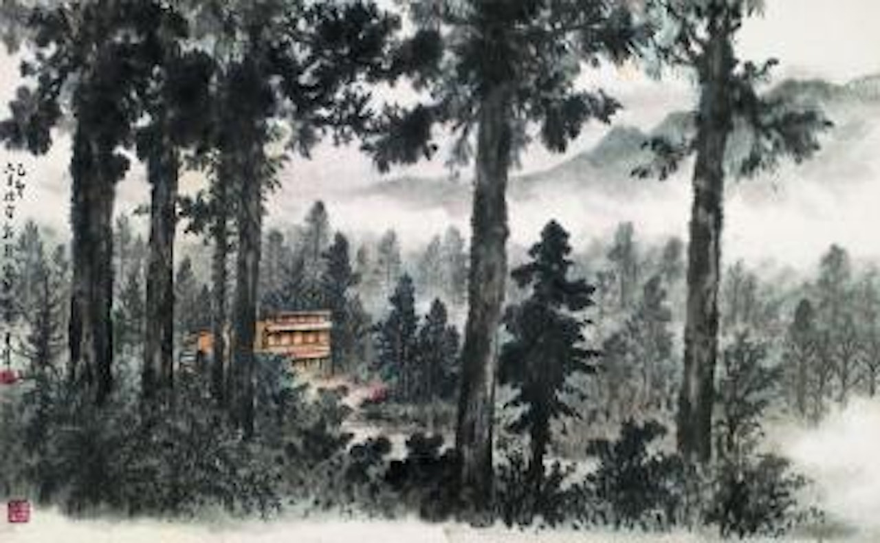 Woods by Huang Junbi