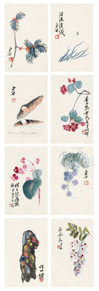 Paintings by Qi Baishi