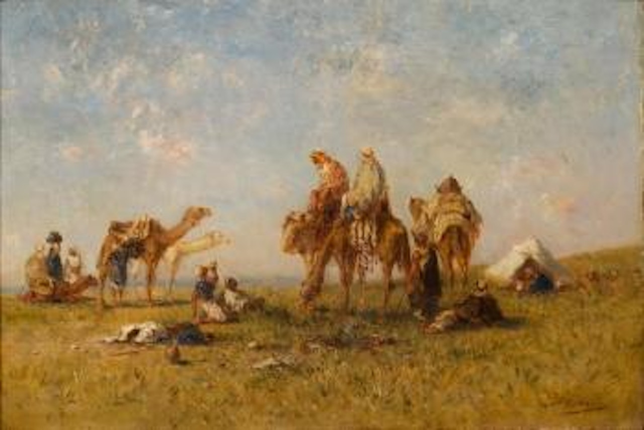 Cavaliers arabes by Narcisse Berchere