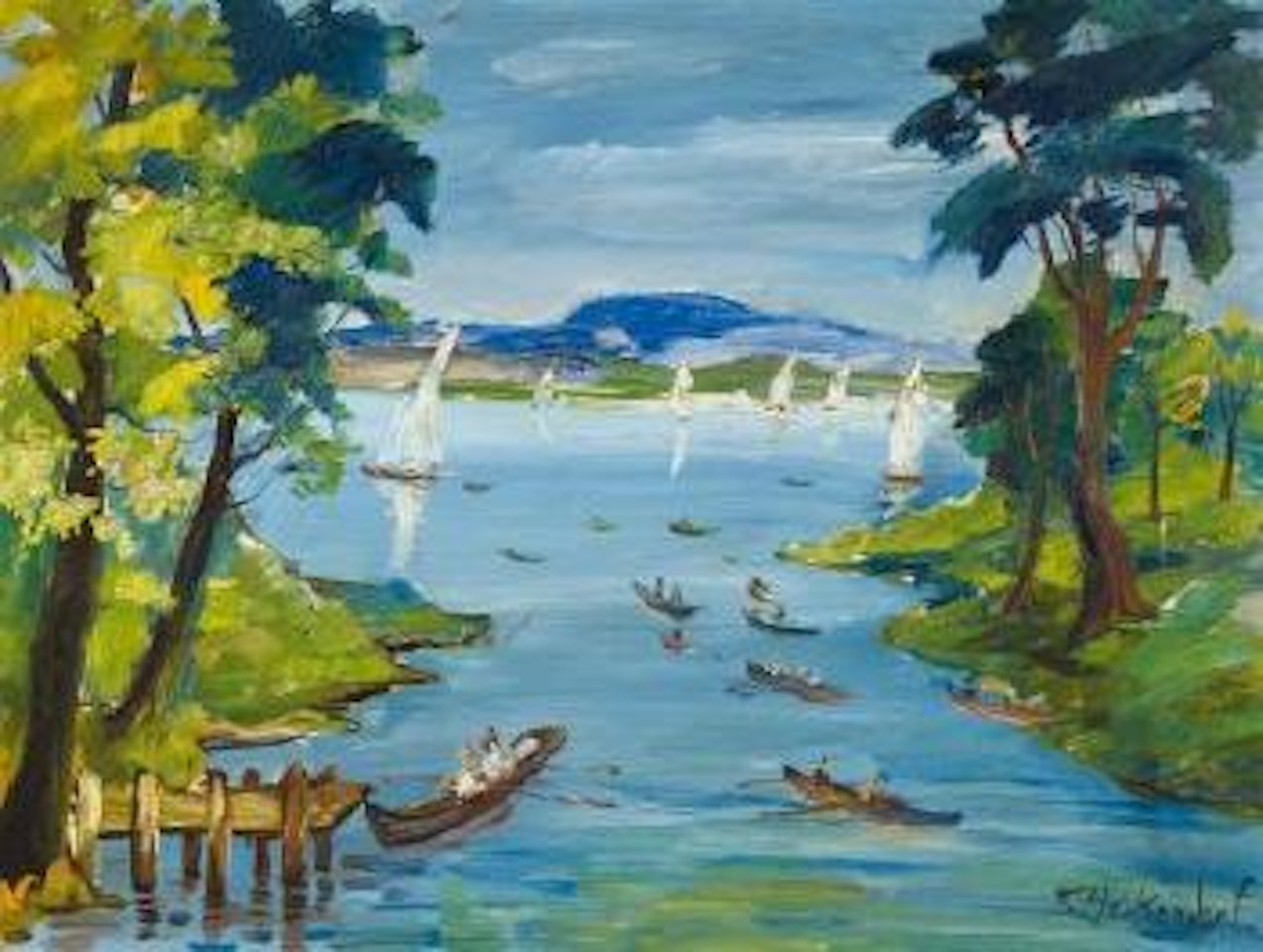 Chiemsee by Franz Heckendorf
