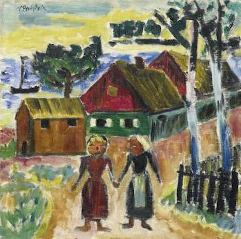 Fischermädchen (Nidden) by Max Pechstein