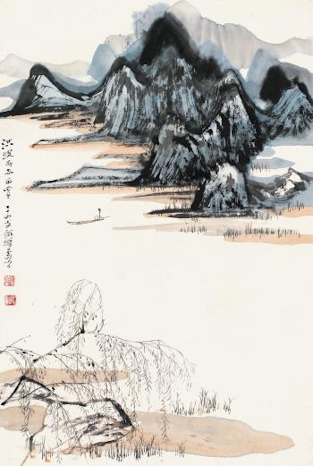 Fishing by He Haixia