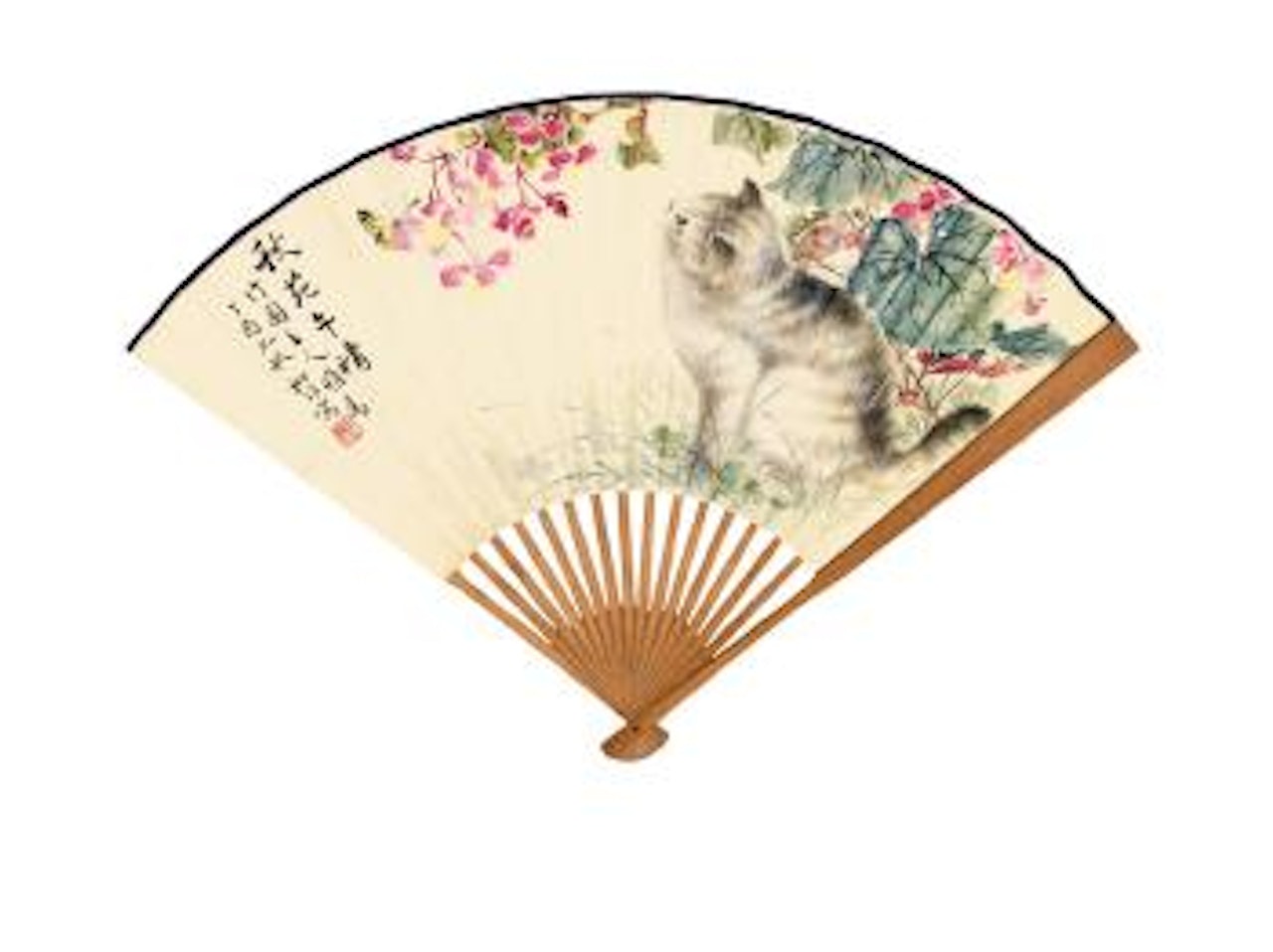 A cat by Lu Yifei