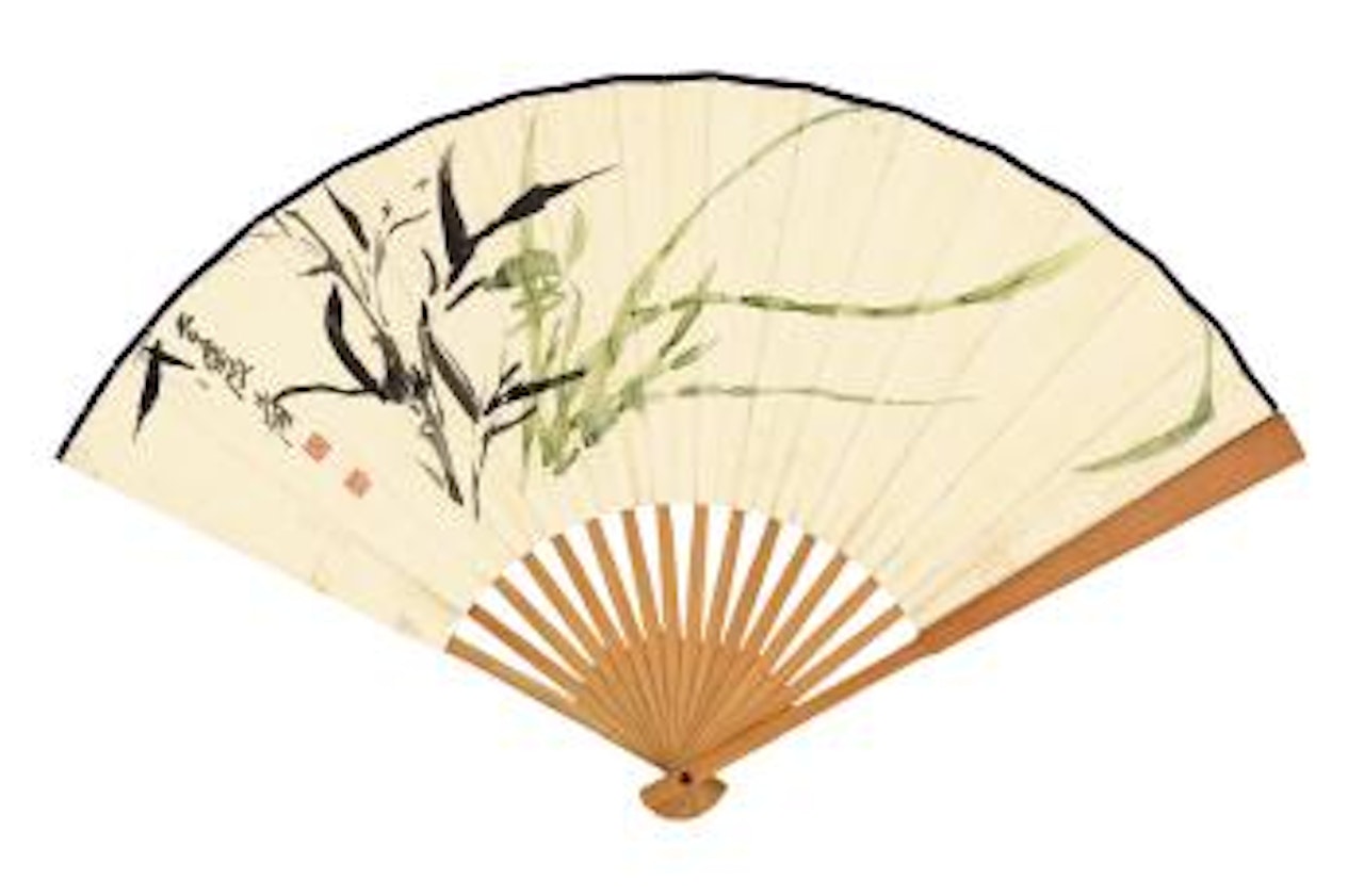 Orchids and bamboos by Zhang Daqian