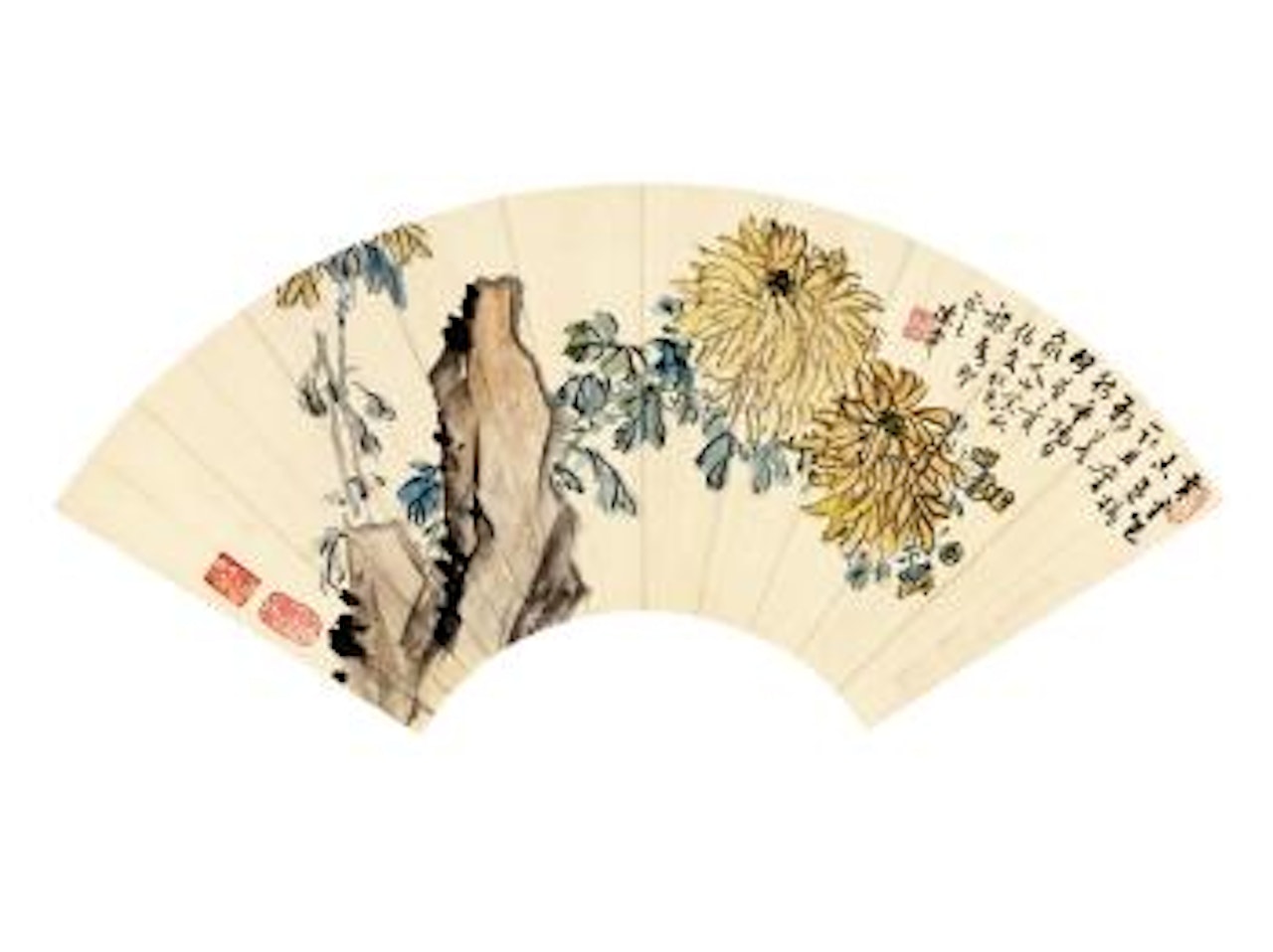 Chrysanthemums by Chen Banding
