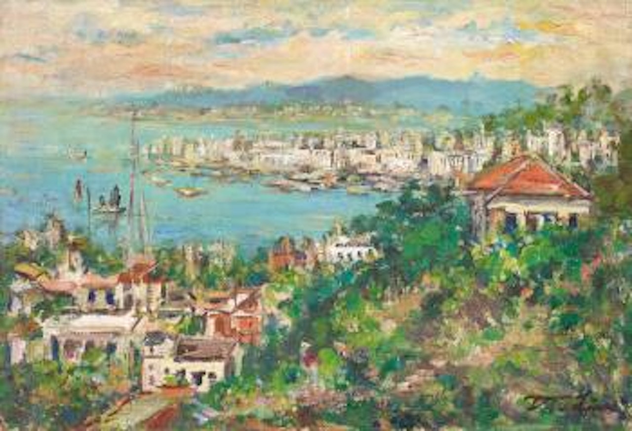 Xiamen Harbor by Lin Dachuan