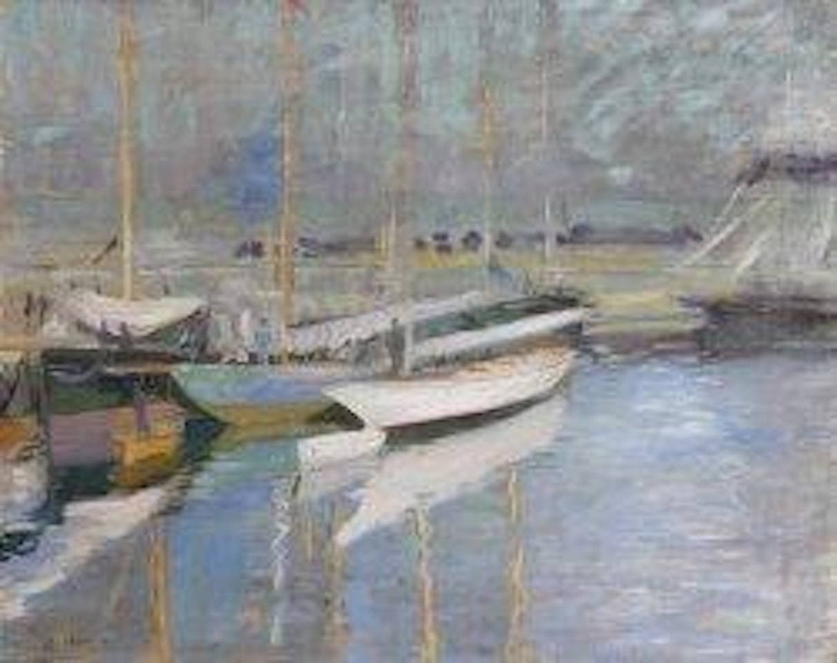 À quai by Paul César Helleu