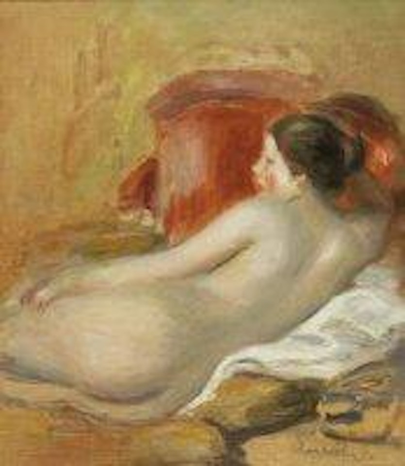 Modèle allongé by Pierre-Auguste Renoir