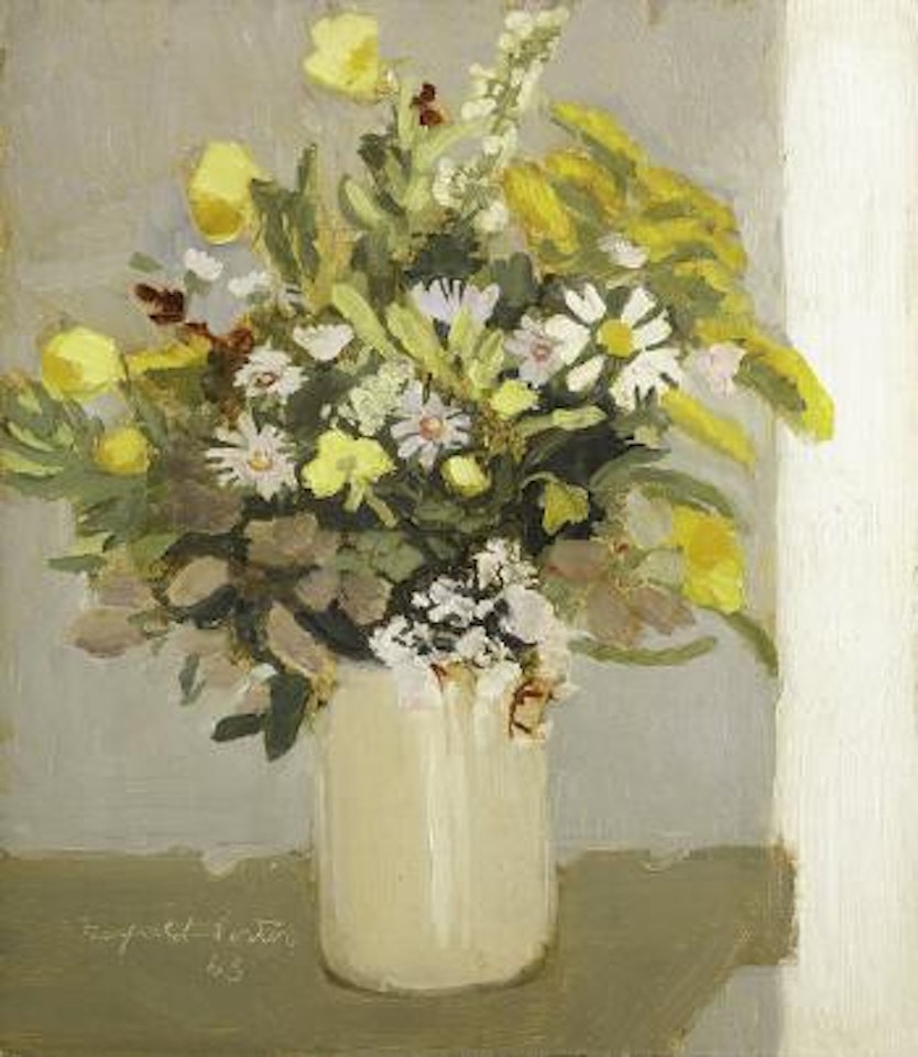 August wildflowers by Fairfield Porter