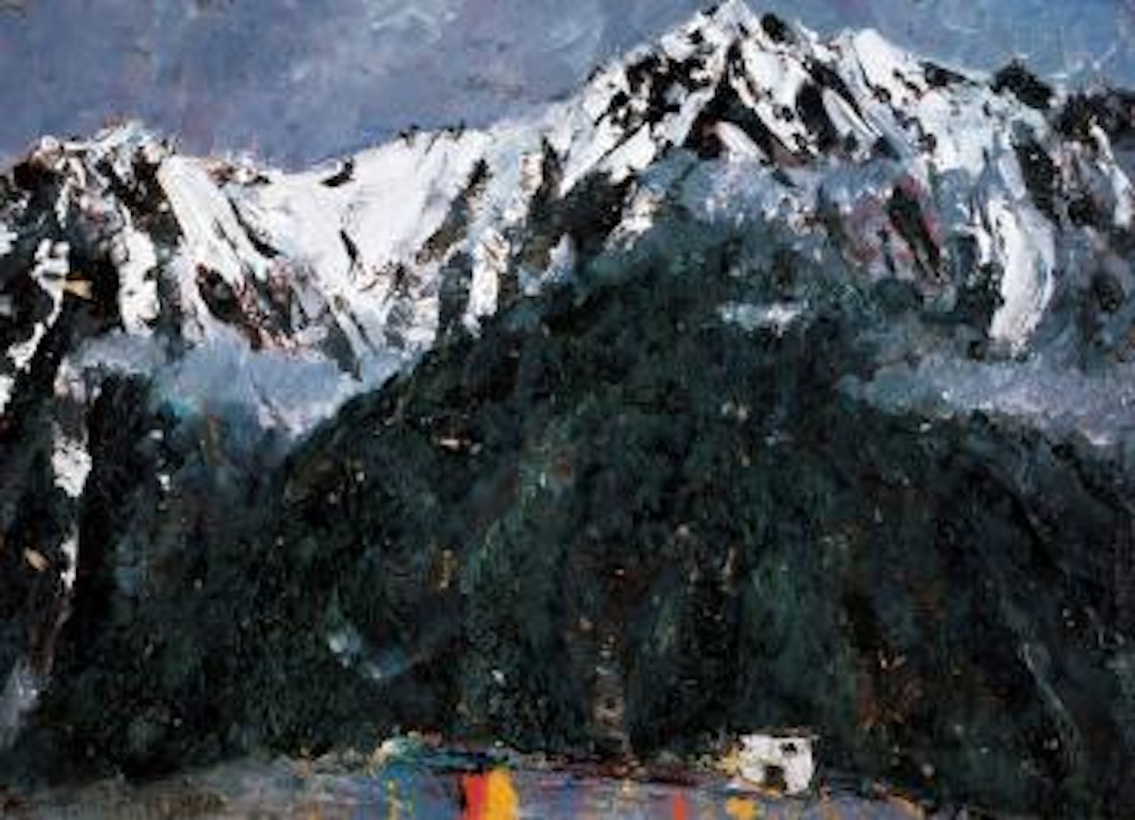 Snow mountain by Mao Xuhui