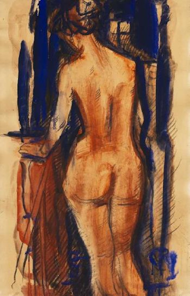 Rückenakt by Christian Rohlfs