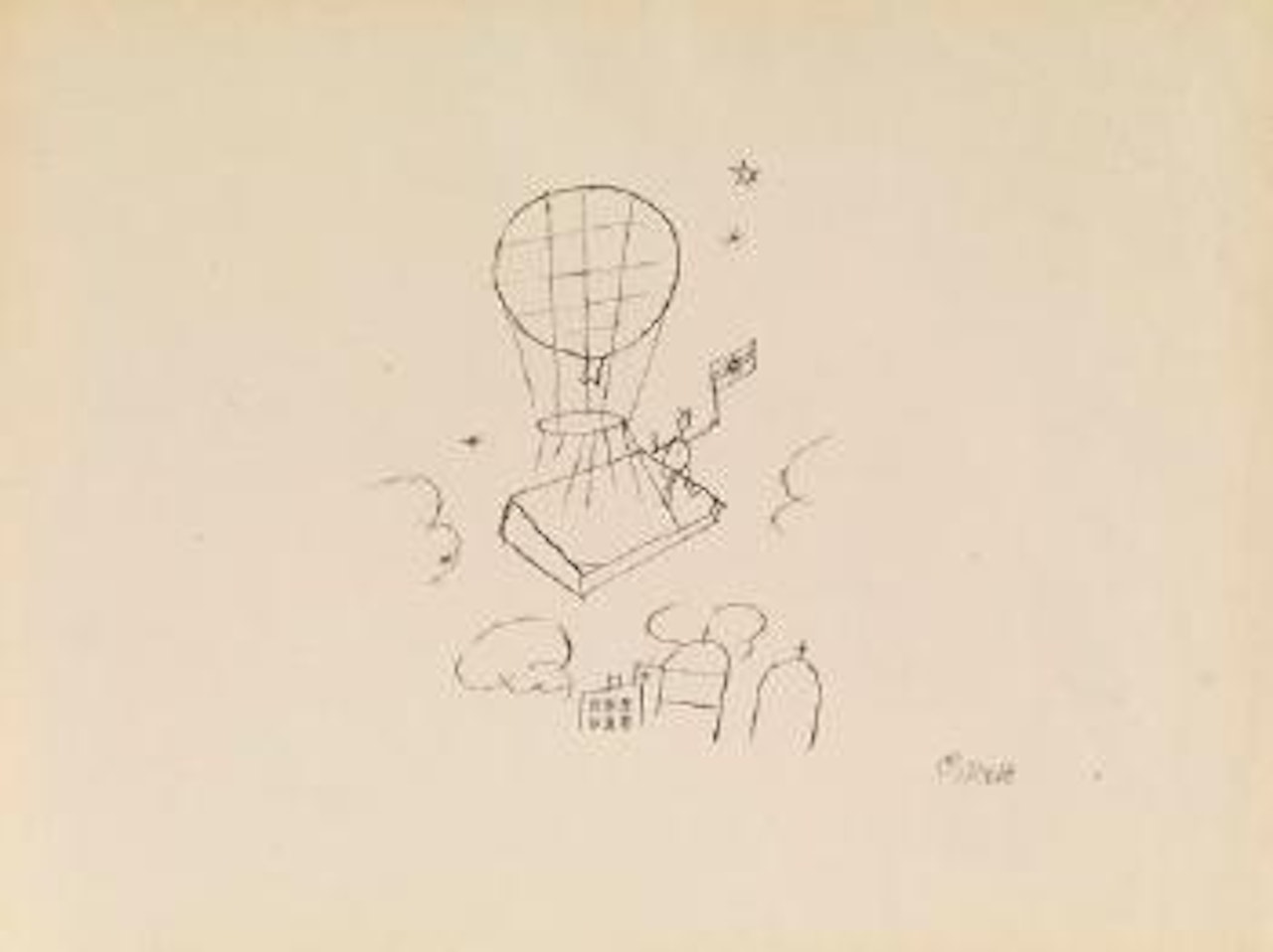 Ade, Witboi (Vignette) by George Grosz