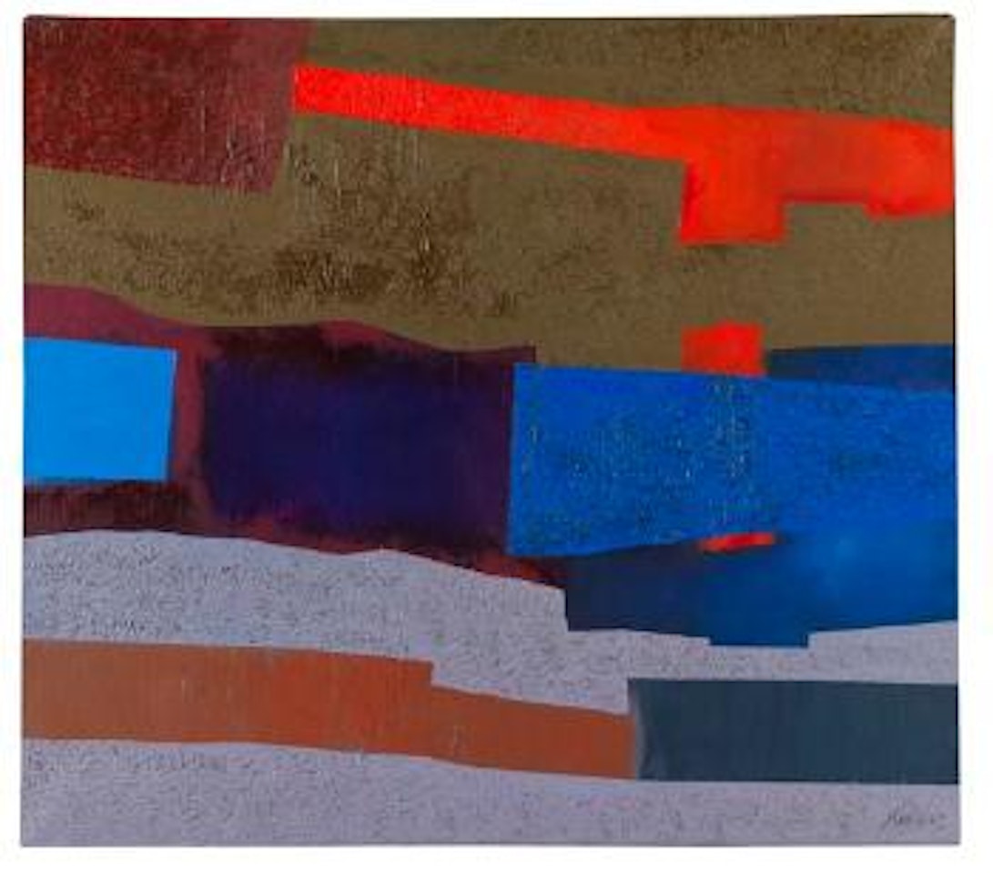 Mit Rot by Fritz Winter