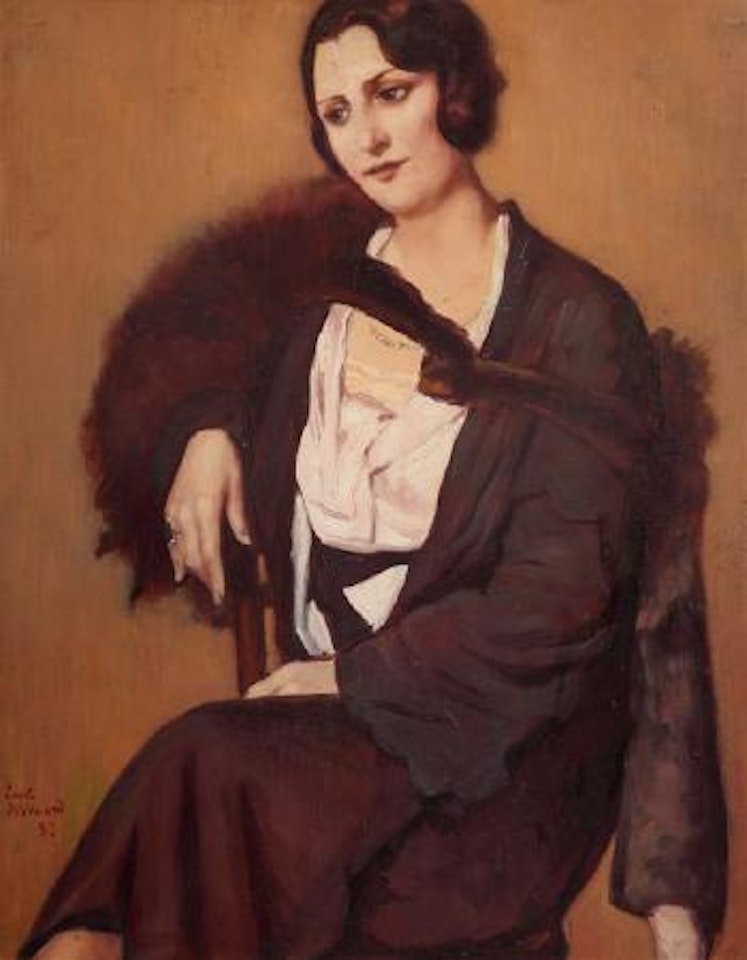 Portrait de femme by Emile Bernard
