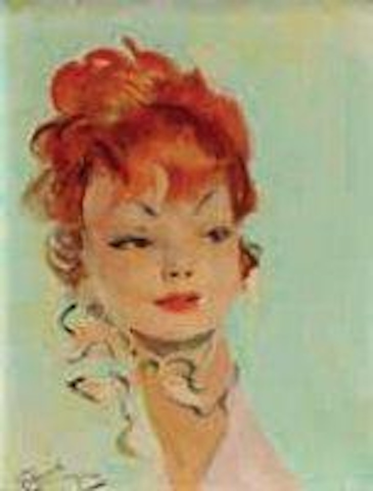 Irina by Jean Gabriel Domergue