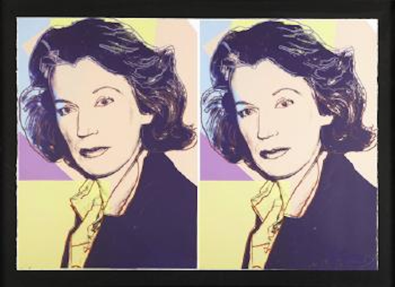 Mildred Scheel by Andy Warhol